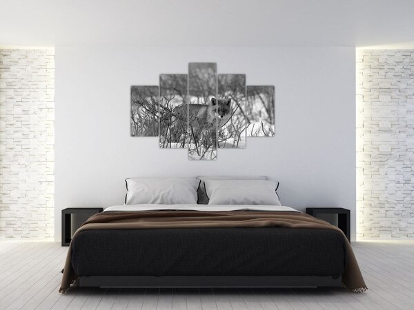 Kép - Róka télen (150x105 cm)