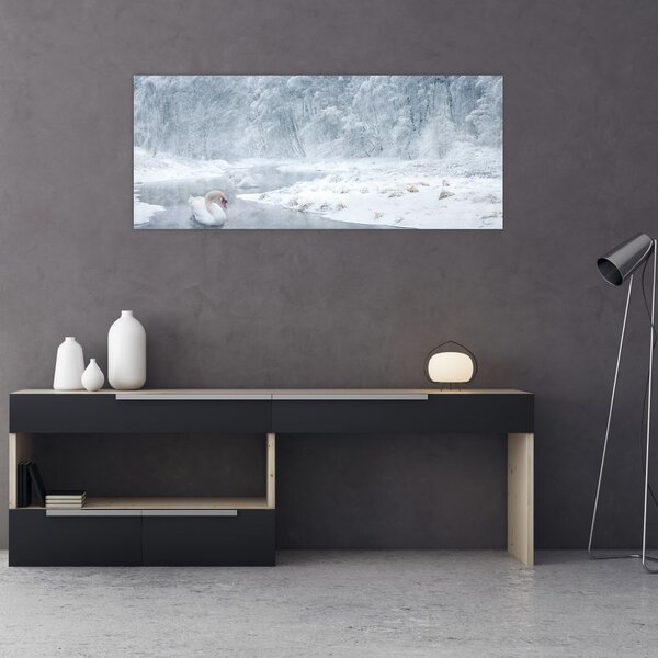 Hattyú képe (120x50 cm)
