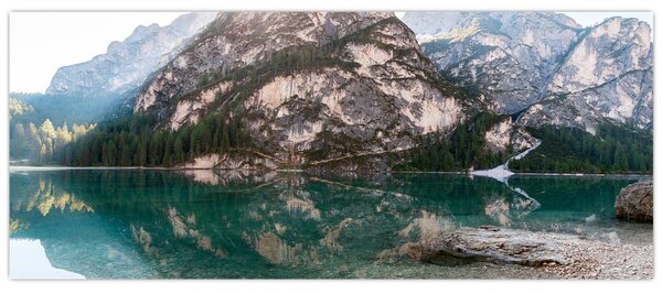 Kép egy hegyi tóról (120x50 cm)