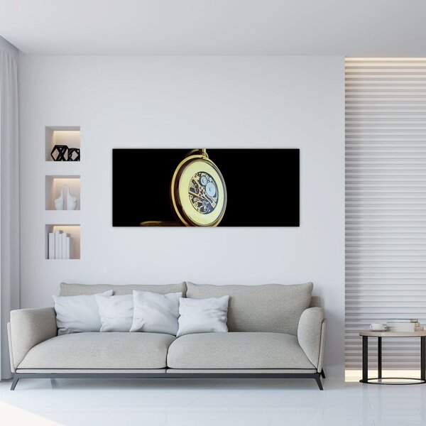 Arany zsebóra képe (120x50 cm)