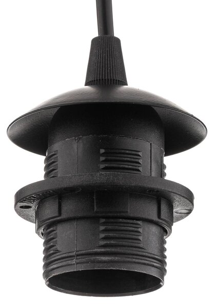 EMIBIG LIGHTING Starla függő lámpa, grafit üveg, 1 izzós, kerek, dimmelhető, Fekete, Nappali / Étkező, Üveg, Modern