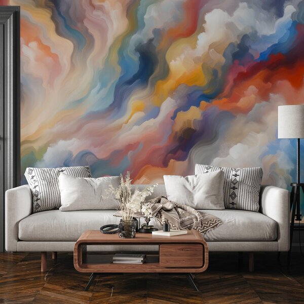 Fotótapéta - Színes köd (147x102 cm)