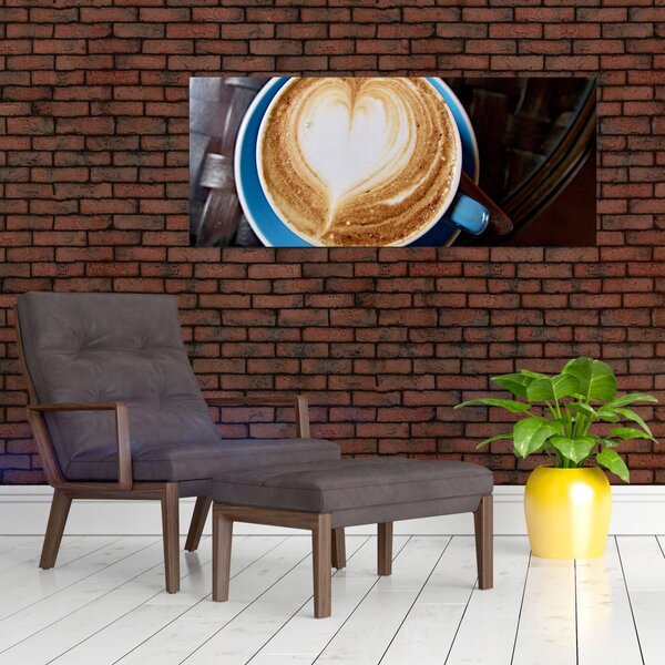 Kép - Latte Art (120x50 cm)