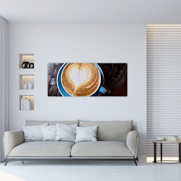 Kép - Latte Art (120x50 cm)