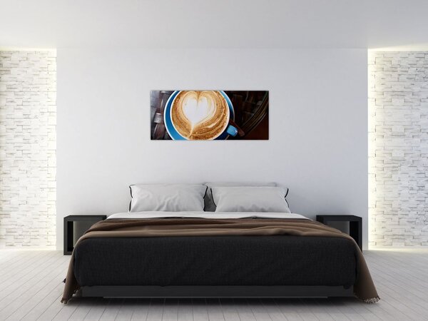 Kép - Latte Art (120x50 cm)