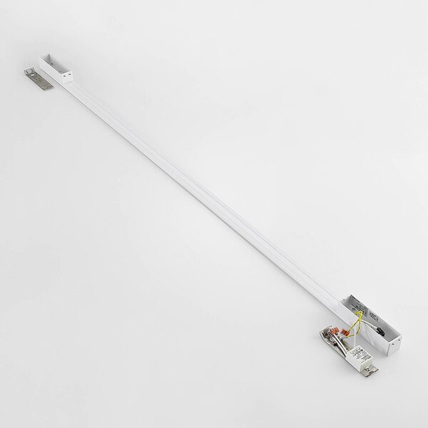 Arcchio Ivano LED fali lámpa, 170 cm, fehér, Fehér / opál, Folyosó, Alumínium, Modern