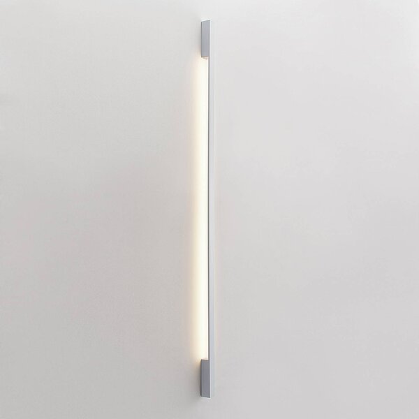 Arcchio Ivano LED fali lámpa, 170 cm, fehér, Fehér / opál, Folyosó, Alumínium, Modern