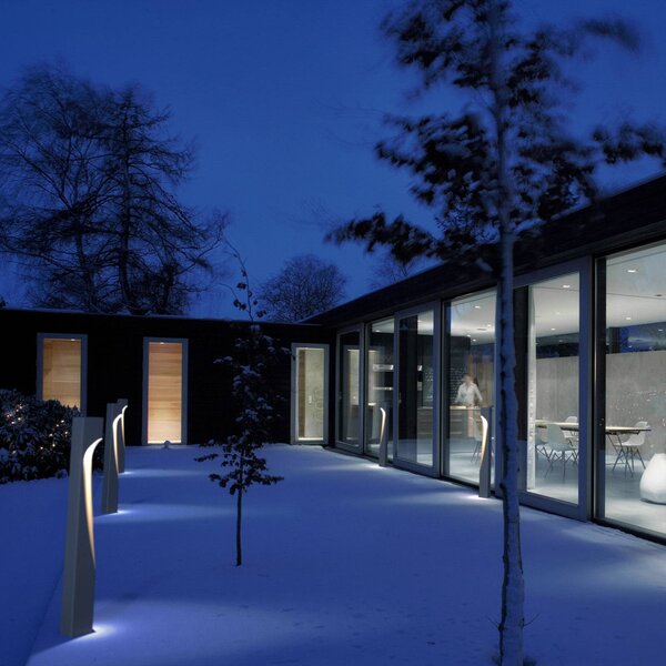 Nordlux Concordia alumínium osvény világítás, Fekete, Alumínium, Modern