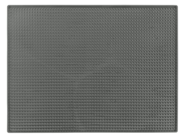 Szürke gumi edénycsepegtető alátét 40x30 cm Maxi – Wenko