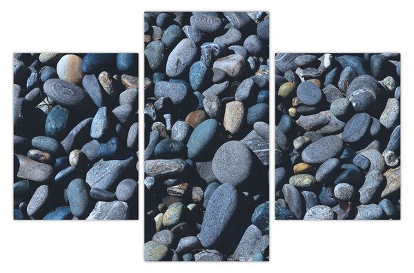 Kavicsos kép (90x60 cm)