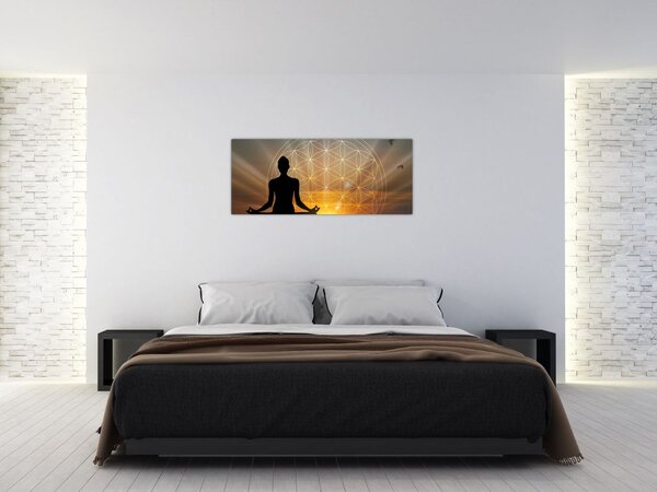 A meditáció képe (120x50 cm)