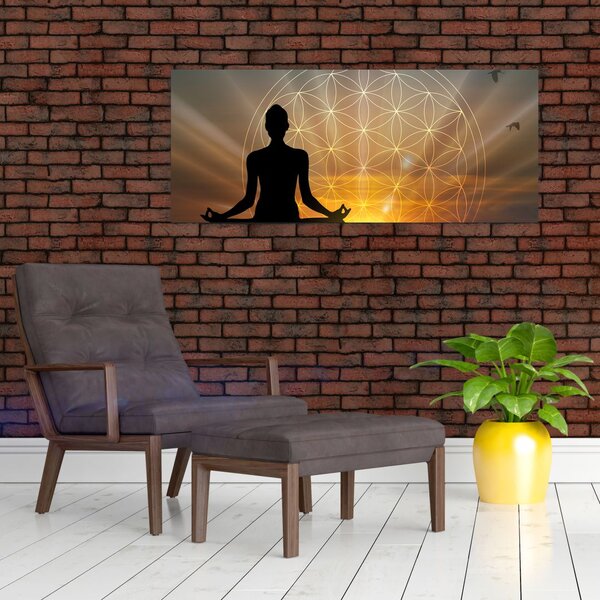 A meditáció képe (120x50 cm)