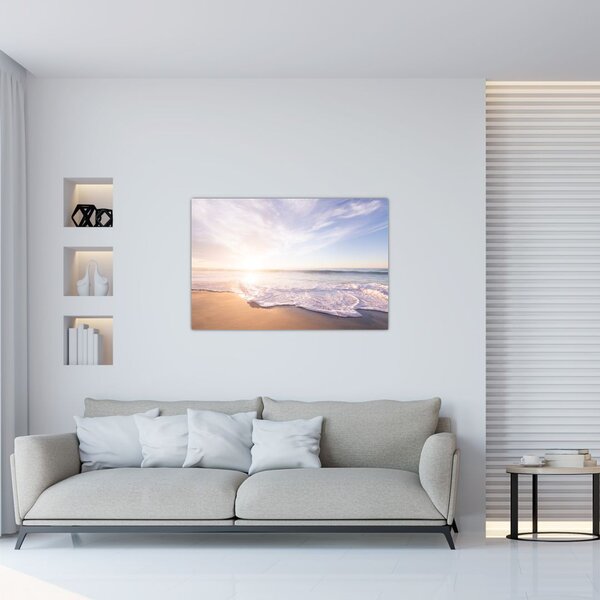 Homokos tengerpart képe (90x60 cm)