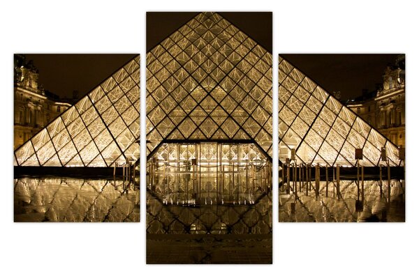 Louvre képe (90x60 cm)
