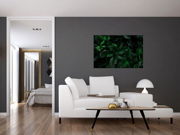 Kép - trópusi páfrány (90x60 cm)