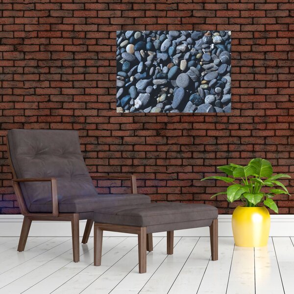 Kavicsos kép (70x50 cm)