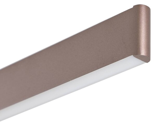 Lucande Smart LED függőlámpa Mylosh, kávé, CCT, Tuya, dimmelhető, Barna / rozsda, Nappali / Étkező, Alumínium, Modern