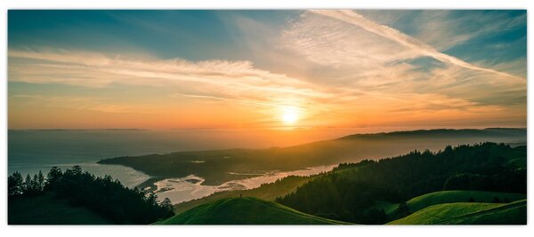 Napkelte a tenger felett (120x50 cm)