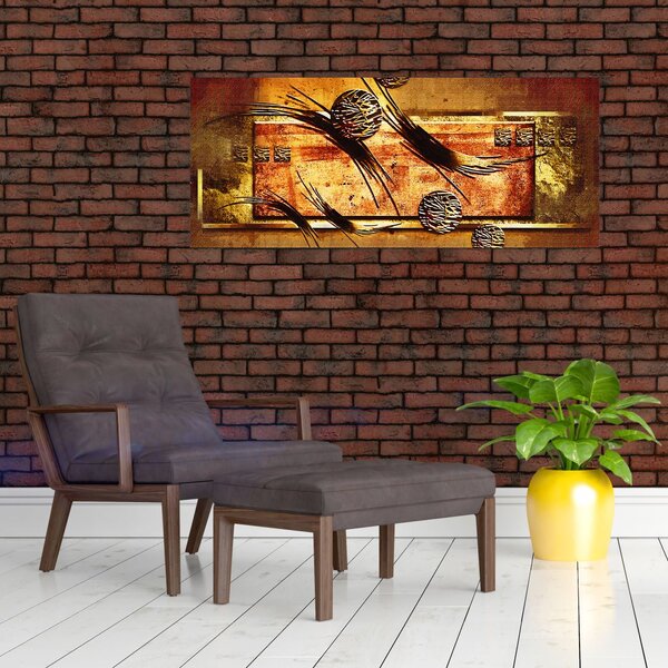 Az absztrakció képe (120x50 cm)