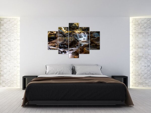 Köves patak képe (150x105 cm)