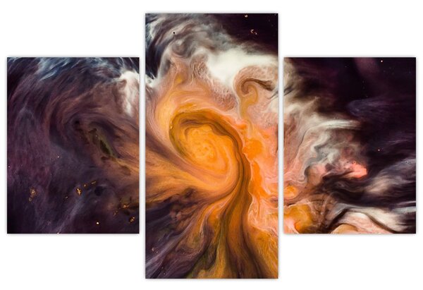 Absztrakt kép - univerzum (90x60 cm)