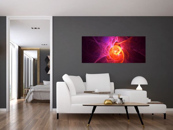 Modern absztrakt kép (120x50 cm)