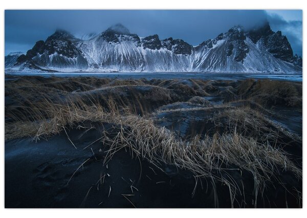 Kép az izlandi csúcsokról (90x60 cm)