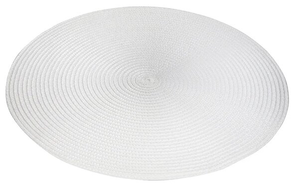 Altom Straw tányéralátét fehér, átmérő 38 cm, 4 darabos készlet