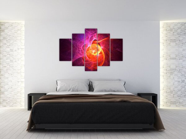 Modern absztrakt kép (150x105 cm)