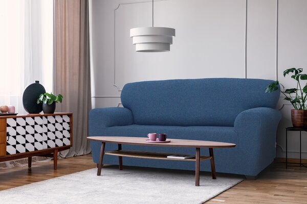 Multielasztikus kanapéhuzat kék, 220 - 260 cm, 220 - 260 cm