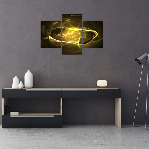 Modern absztrakt kép (90x60 cm)