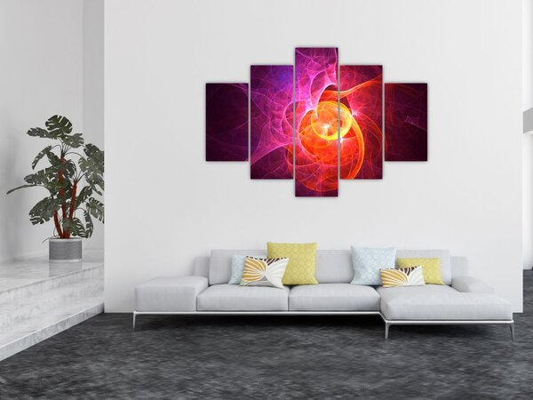 Modern absztrakt kép (150x105 cm)