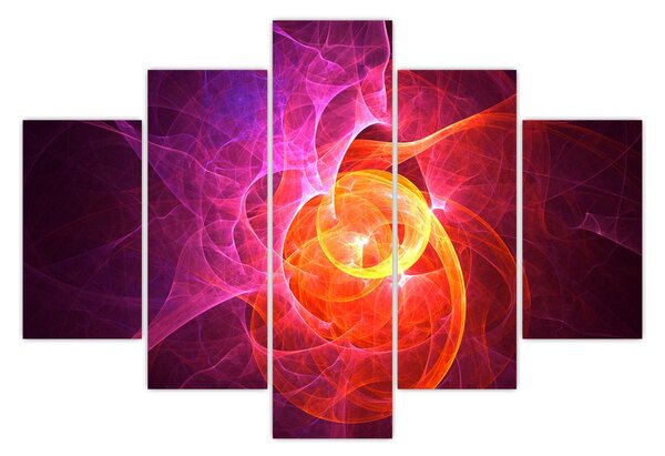 Modern absztrakt kép (150x105 cm)