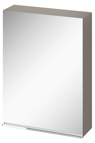 Cersanit - VIRGO tükör függő szekrény 60cm, szürke-króm, S522-015