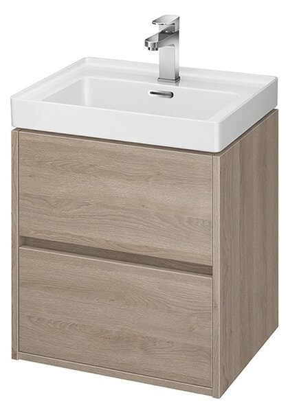 Cersanit Crea - függő szekrény mosogató alatt 50cm, tölgy, S924-007