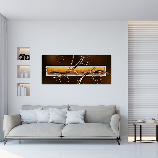 Az absztrakció képe - Pillangók (120x50 cm)