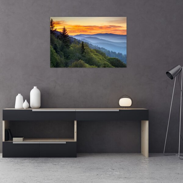 Kep - Vörös hajúak a hegyekben (90x60 cm)