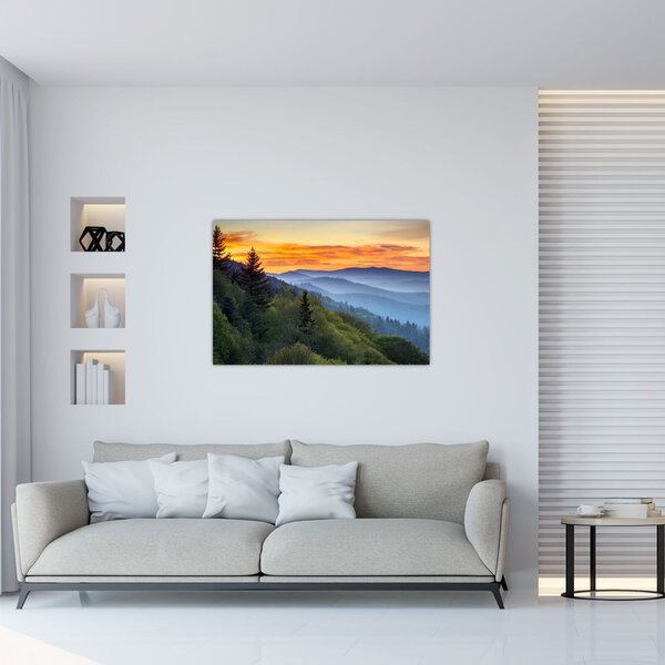 Kep - Vörös hajúak a hegyekben (90x60 cm)