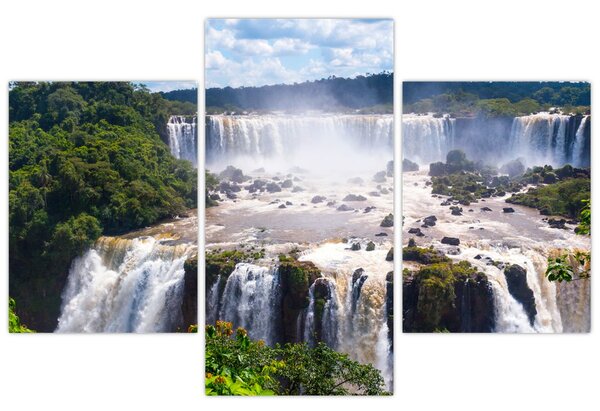 Iguassu vízesés képe (90x60 cm)