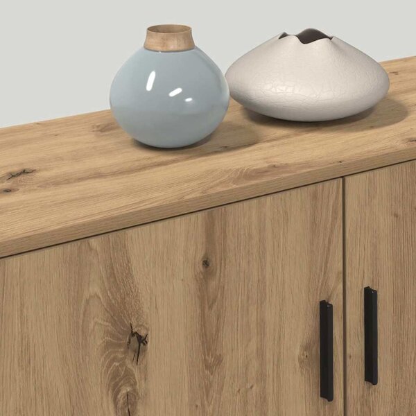 VidaXL Fali TV szekrény szett 3 pcs Artisan tölgy 100 x 34,5 x 40 cm