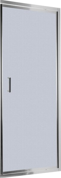 Deante Flex, nyíló csuklós ajtó 80x185 cm, 5 mm-es matt üveg, króm profil, KTL_612D