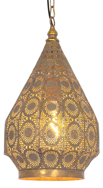 Keleti függőlámpa arany 26 cm - Maugli