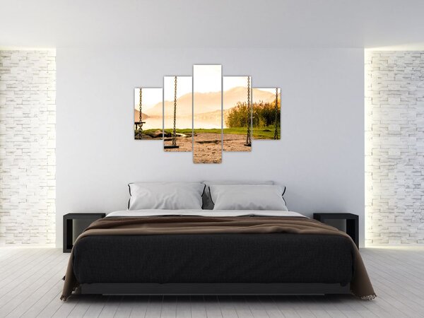 Kép egy hintákról a természetben (150x105 cm)