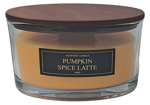Sinsay - Illatgyertya fa kanóccal Pumpkin Spice Latte - narancs