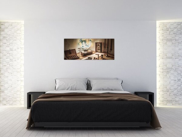 Kép - utazási asztal (120x50 cm)