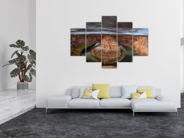 Tó a sziklában képe (150x105 cm)