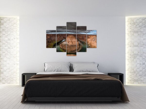 Tó a sziklában képe (150x105 cm)