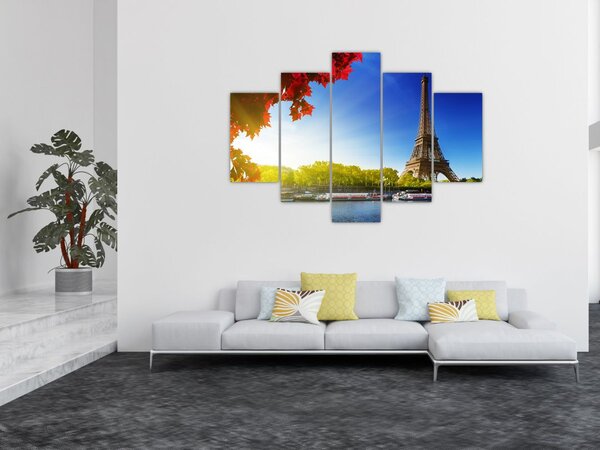 Kép - ősz Párizsban (150x105 cm)