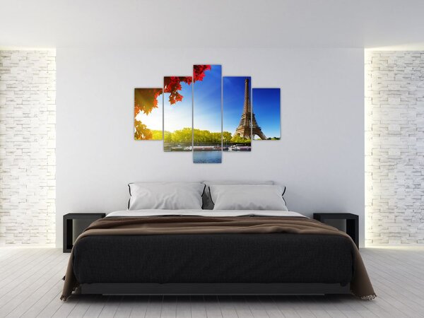 Kép - ősz Párizsban (150x105 cm)