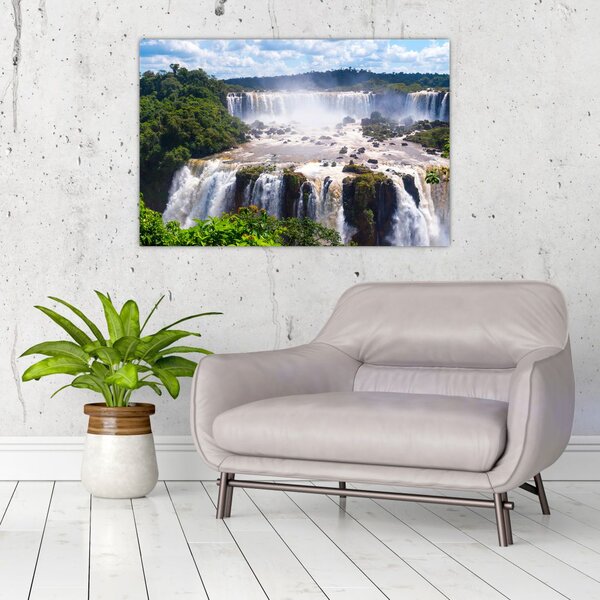 Iguassu vízesés képe (90x60 cm)